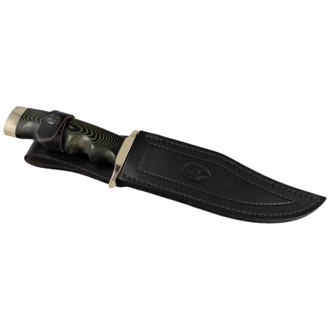 Nóż Muela Bufalo-17G Green Micarta, Satin 440 Muela