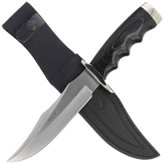 Nóż Muela Bufalo-17M Black Pakka Wood, Satin 440 Muela