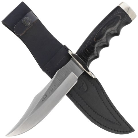 Nóż Muela Bufalo-17M Black Pakka Wood, Satin 440 Muela