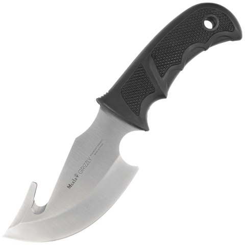 Nóż Muela Grizzly-12G Black ABS, Satin X50CrMoV15 Muela