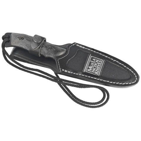 Nóż Muela Hornet-10N Gray Micarta, Black X50CrMoV15 Muela
