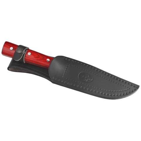 Nóż Muela Nicker-11R.E Red Pakka Wood, Satin X50CrMoV15 Muela