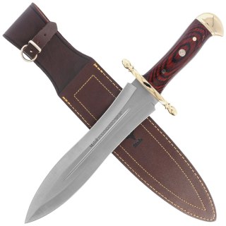 Nóż Muela Podenquero-M Pakka Wood, Satin X50CrMoV15 Muela