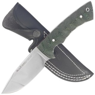 Nóż Muela Rhino-10G Green Canvas Micarta, Satin X50CrMoV15 Muela