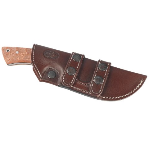 Nóż Muela Rhino-10SC.C Brown Canvas Micarta, Satin X50CrMoV15 Muela