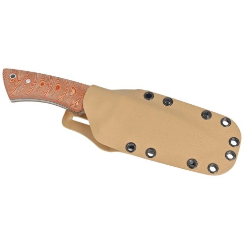 Nóż Muela Rhino-10SV.C/K Brown Canvas Micarta, Satin X50CrMoV15 Muela