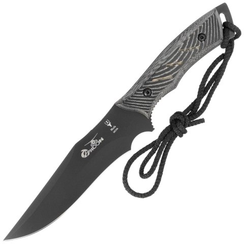Nóż Muela Typhoon-15N Black Micarta, Black X50CrMoV15 Muela
