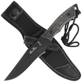 Nóż Muela Typhoon-15N Black Micarta, Black X50CrMoV15 Muela