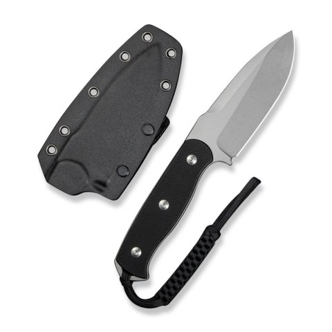 Nóż Sencut Toxodon Black G10, Stonewashed 9Cr18MoV (S24036-1) Sencut by We Knife