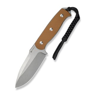 Nóż Sencut Toxodon Brown G10, Stonewashed 9Cr18MoV (S24036-3) Sencut by We Knife