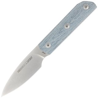 Nóż Viper Mirror2 Blue Denim Canvas Micarta, Stonewashed M390 by Igor Bortolussi (VT4064CD) Viper by Tecnocut