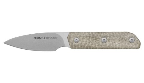 Nóż Viper Mirror2 Green Canvas Micarta, Stonewashed M390 by Igor Bortolussi (VT4064CG) Viper by Tecnocut