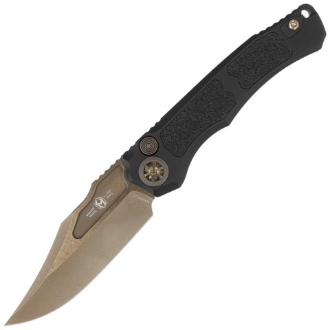 Nóż automatyczny Heretic Wraith V4 Auto Black Aluminium/3M, Bronze Stonewashed MagnaCut by Tony Marfione Jr. (H002-7A) Heretic Knives