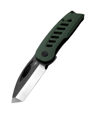 Nóż składany Bestech Explorer Green G10, Satin/Black D2 (BG37B) Bestech Knives