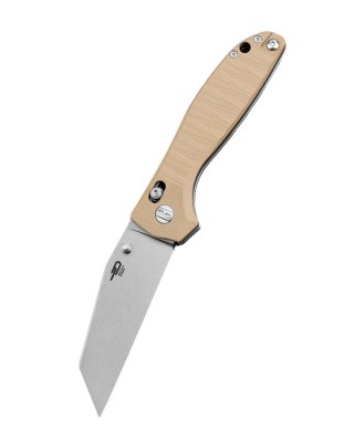 Nóż składany Bestech Liger Beige G10, Stonewashed D2 by Keanu Alfaro (BG61C) Bestech Knives