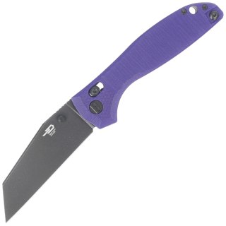 Nóż składany Bestech Liger Purple G10, Black Stonewashed D2 by Keanu Alfaro (BG61E) Bestech Knives