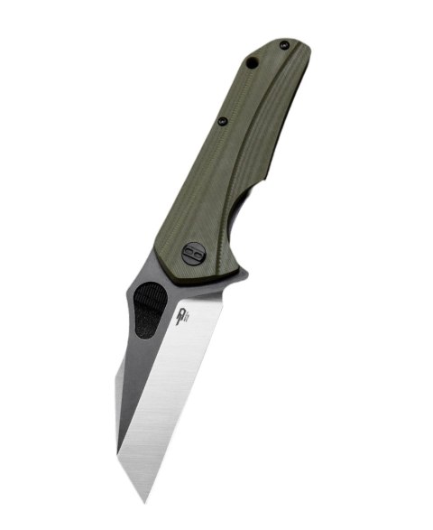 Nóż składany Bestech Operator Green G10, Satin/Black D2 (BG36C) Bestech Knives