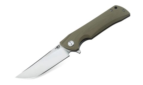 Nóż składany Bestech Paladin Beige G10, Stonewashed/Satin D2 (BG13B-1) Bestech Knives
