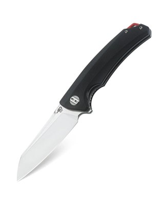 Nóż składany Bestech Texel Black G10, Stonewashed/Satin D2 by A Purvis Blades (BG21A-1) Bestech Knives