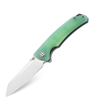 Nóż składany Bestech Texel Transparent G10, Stonewashed/Satin D2 by A Purvis Blades (BG21B-1) Bestech Knives