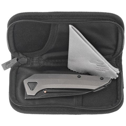 Nóż składany Bestech VK-Navi Dark Titanium, Black Stonewashed MagnaCut by Vulpex Knives (BT2404D) Bestech Knives