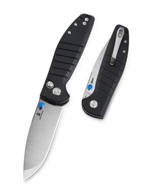 Nóż składany Bestechman Goodboy Jr. Black G10, Satin/Stonewashed D2 by Keanu Alfaro (BMK10A) Bestechman by Bestech Knives