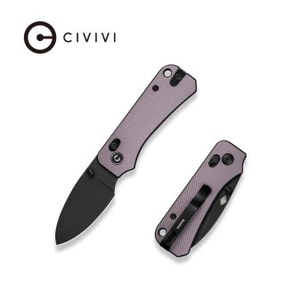 Nóż składany Civivi Baby Banter 2 Purple Aluminium, Black Stonewashed Nitro-V by Ben Petersen (C23074-2) Civivi by WE Knife