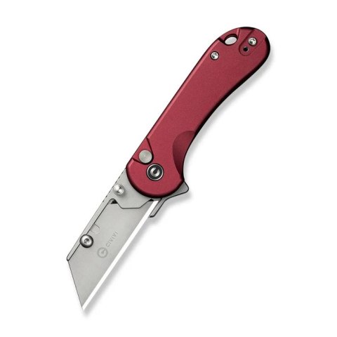 Nóż składany Civivi Elementum Utility Burgundy Aluminium, Stonewashed 6Cr13 (C23039B-5) Civivi by WE Knife
