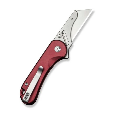 Nóż składany Civivi Elementum Utility Burgundy Aluminium, Stonewashed 6Cr13 (C23039B-5) Civivi by WE Knife