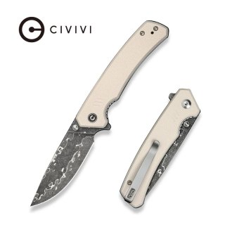 Nóż składany Civivi Merit Ivory G10, Damascus (C24012-DS1) Civivi by WE Knife
