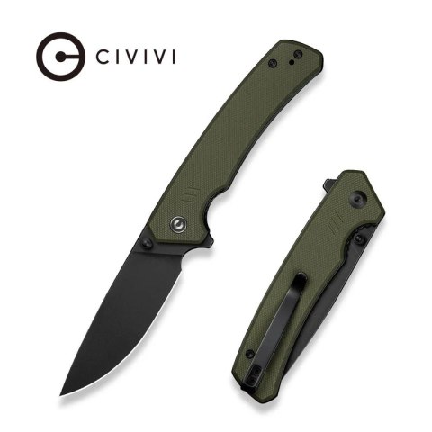 Nóż składany Civivi Merit OD Green G10, Black Stonewashed 14C28N (C24012-2) Civivi by WE Knife