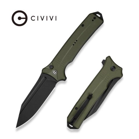 Nóż składany Civivi Neurohaptic OD Green G10, Black Stonewashed Nitro-V (C23080-3) Civivi by WE Knife