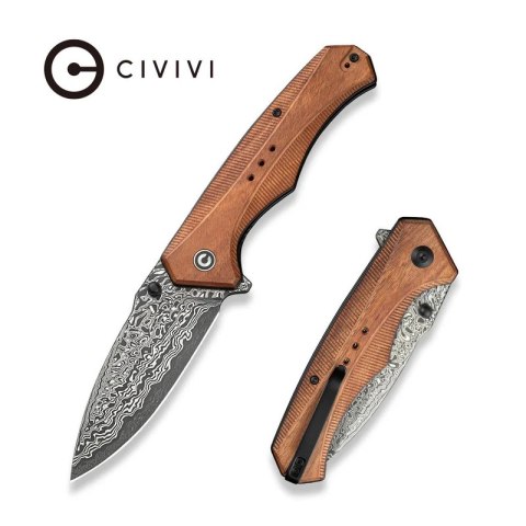 Nóż składany Civivi Photonix Guibourtia Wood, Damascus (C23081B-DS1) Civivi by WE Knife