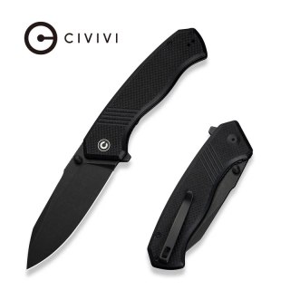 Nóż składany Civivi Placoid Black Coarse G10, Black Stonewashed 14C28N (C23079-1) Civivi by WE Knife