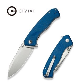 Nóż składany Civivi Placoid Blue Shredded G10, Satin 14C28N (C23079-2) Civivi by WE Knife