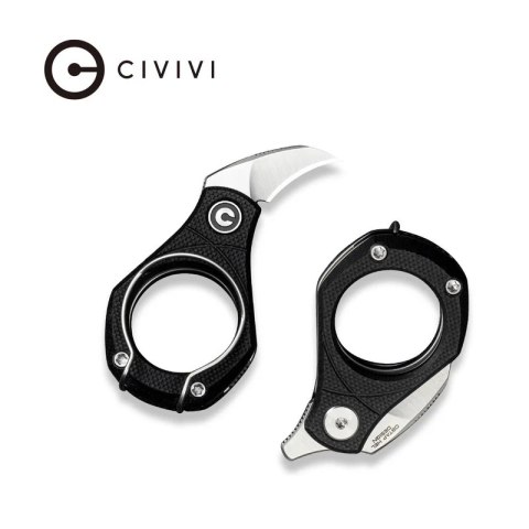 Nóż składany Civivi Pyrus Black G10, Satin 14C28N by Ostap Hel (C23038-2) Civivi by WE Knife