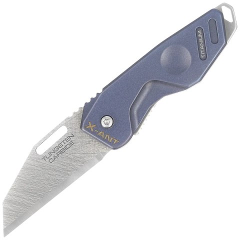 Nóż składany Extrema Ratio X-ANT LE No 043/100 Blue Titanium, Sandblast Sintered Tungsten Carbide (04.1000.0467/MD/TI) Extrema Ratio
