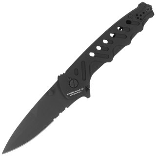 Nóż składany Extrema Ratio Caimano Nero N.A. Black Aluminium, Black MIL-C N690 (04.1000.0166/BLK) Extrema Ratio