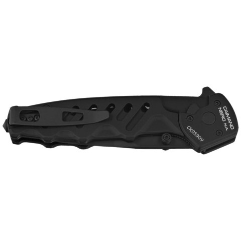 Nóż składany Extrema Ratio Caimano Nero N.A. Black Aluminium, Black MIL-C N690 (04.1000.0166/BLK) Extrema Ratio