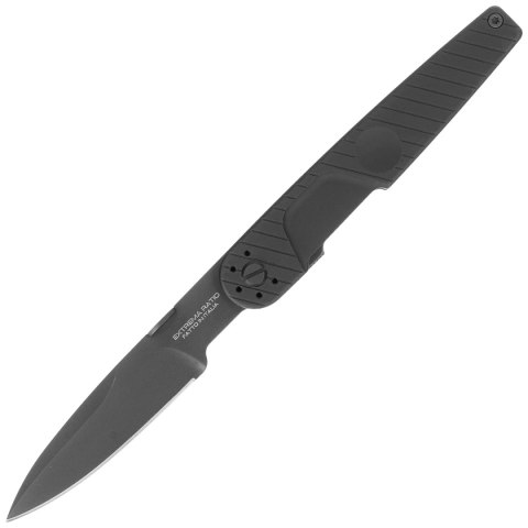 Nóż składany Extrema Ratio LKU01 Urban Dark Black Aluminium, Black MIL-C N690 by Danilo Rossi (04.1000.0243/U/BLK-BLK) Extrema Ratio