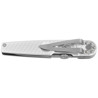 Nóż składany Extrema Ratio LKU01 Urban Sideral Gray Aluminium, Sandblast N690 by Danilo Rossi (04.1000.0243/U/SD-ARG) Extrema Ratio