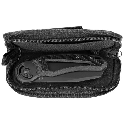 Nóż składany Fox Metamorphosis Black 3K Carbon Fiber, Black PVD M390 (FX-556-A4) FOX