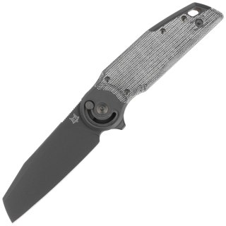 Nóż składany Fox Metamorphosis Black Micarta, Black PVD M390 (FX-556-A2) FOX