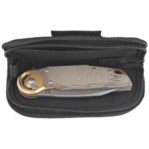 Nóż składany Fox Metamorphosis Green Micarta, Acid Stonewashed M390 (FX-556-B4) FOX