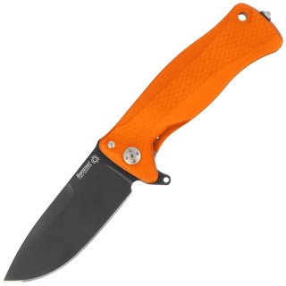 Nóż składany LionSteel SR11A Orange Aluminium, Black Sleipner by Molletta (SR11A OB) LionSteel