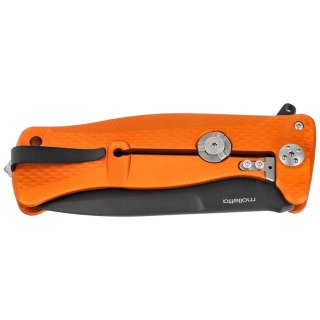 Nóż składany LionSteel SR11A Orange Aluminium, Black Sleipner by Molletta (SR11A OB) LionSteel