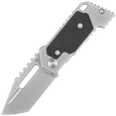 Nóż składany Midgards Messer The Utgard Nano Gray Stainless Steel/Black G10, Bead Blasted CPM D2 by Janosch Jensen (MM011) Midgards-Messer GmbH
