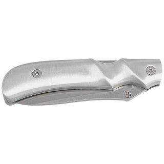 Nóż składany Muela AL-8 Gray Aluminium, Satin X50CrMoV15 Muela