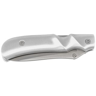 Nóż składany Muela AL-8S Gray Aluminium, Satin X50CrMoV15 Muela