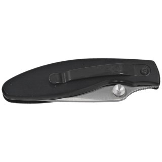 Nóż składany Muela KMC-7OL Black Aluminium/Olive Wood, Satin 440C Muela